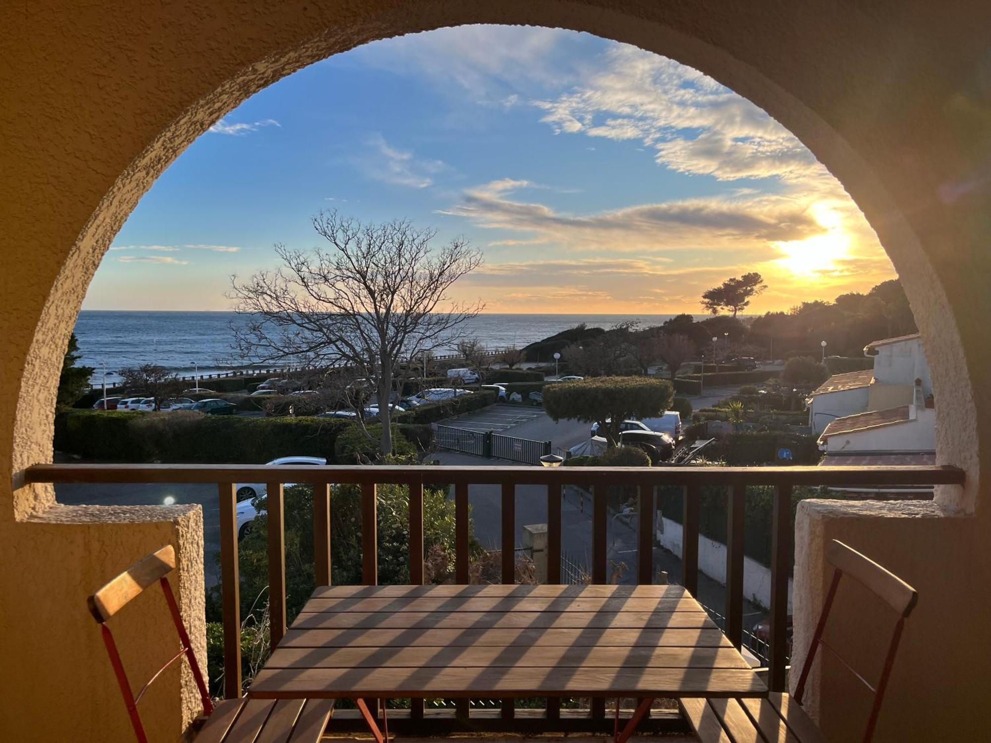 Apartament Studio Lumineux, Avec Vue Mer - Conciergerie Regnier - Sausset-les-Pins Zewnętrze zdjęcie